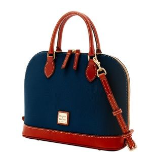 Dooney & Bourke Pebble Grain Zip Zip Satchel